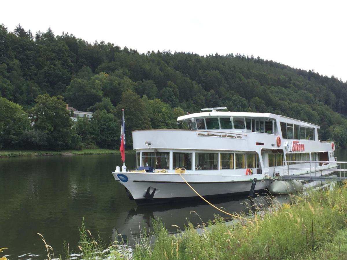 Natur Und Neckarblick Bei Heidelberg Hirschhorn Dış mekan fotoğraf