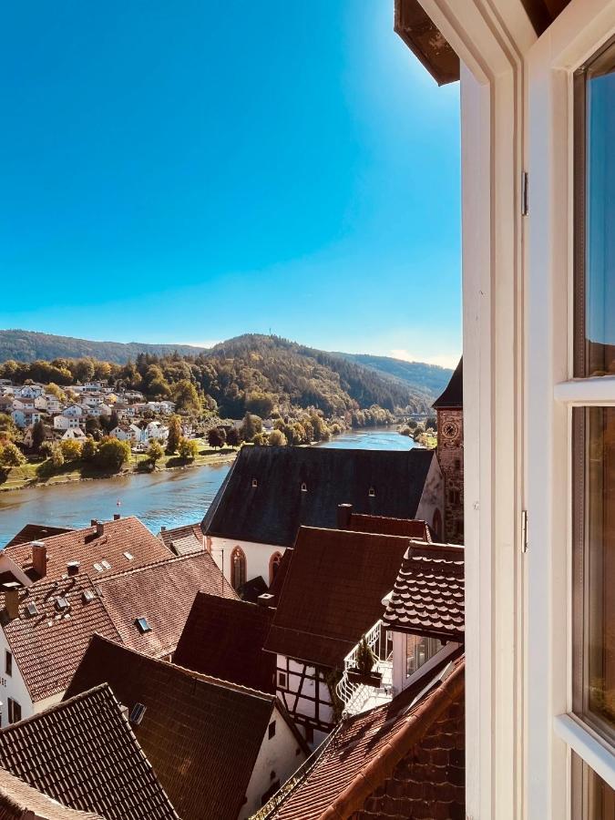 Natur Und Neckarblick Bei Heidelberg Hirschhorn Dış mekan fotoğraf